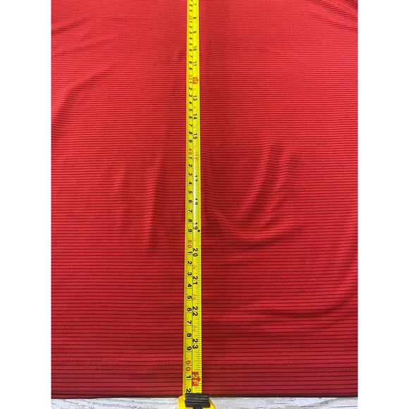 Callaway Opti-Dri Red Striped Golf Polo Shirt Men’s Size M Moisture Wicking - Picture 5 of 8